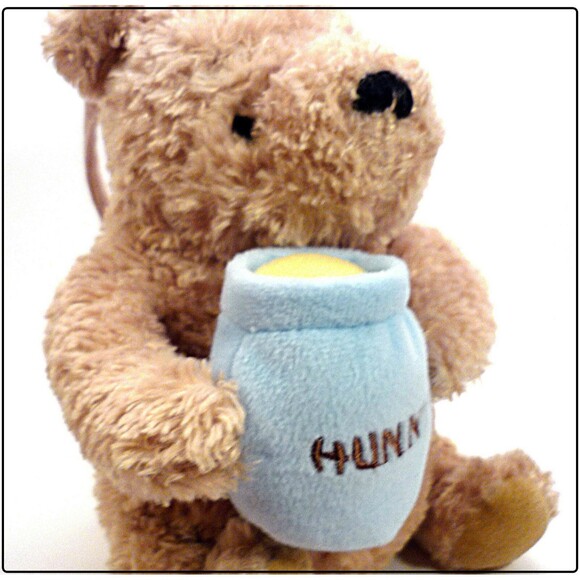 Baby Disney Musical Brahm's Lullaby Winnie the Pooh Hunny Pot Nursery Crib - Picture 2 of 8